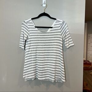 Puella Anthropologie Striped A line Top XSP